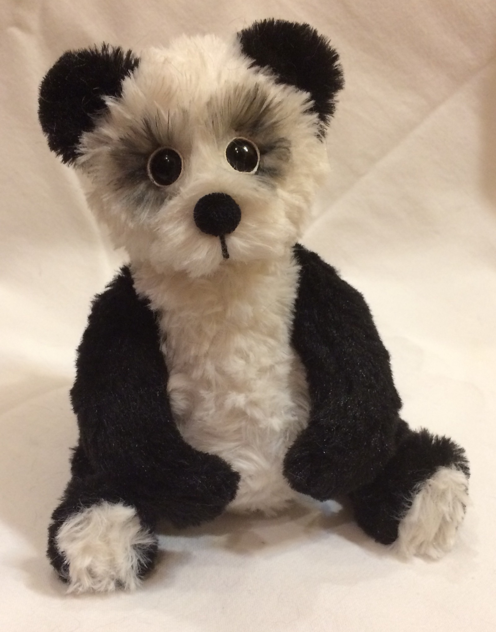 Miracle panda handmade. - My, Soft toy, Author's toy, Handmade, The Bears, Panda, Needlework, , Longpost