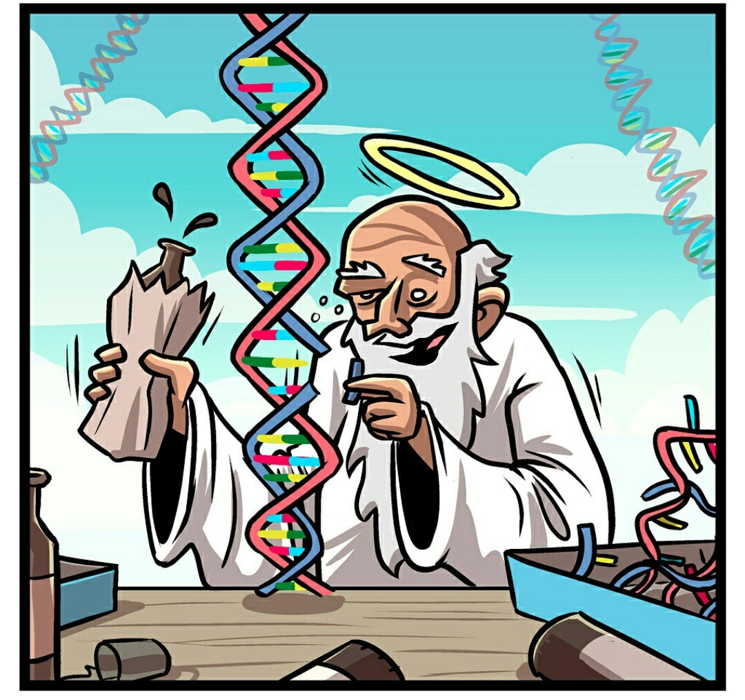 DNA Puzzle - Puzzle, DNA, Kristian Nygrd, Comics, Longpost