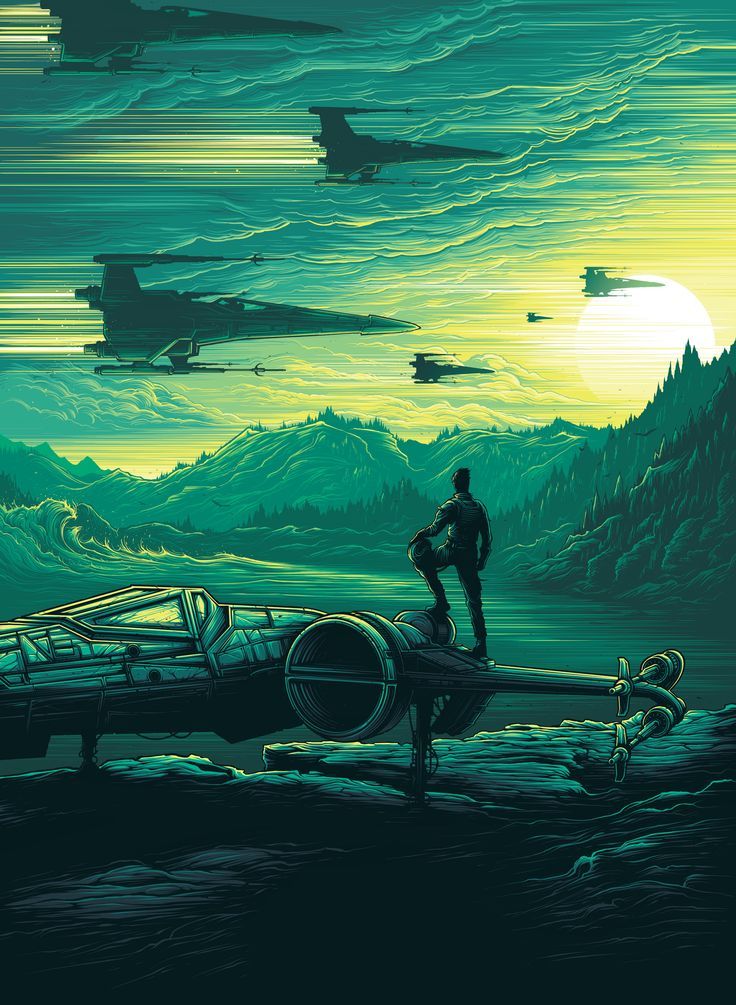 Подборка необычных артов от Dan Mumford - Star Wars, Арт, Dan Mumford, Длиннопост