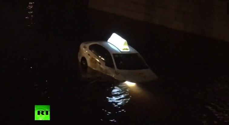 Doesn't sink... - Yandex Taxi, news, Incident