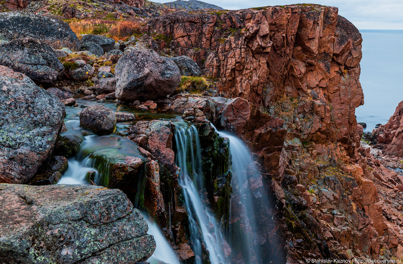 The most famous waterfall on the Kola Peninsula - My, Teriberka, Waterfall, Travel across Russia, Russia, Kola Peninsula, Photo tour, The photo, Tourism, Longpost