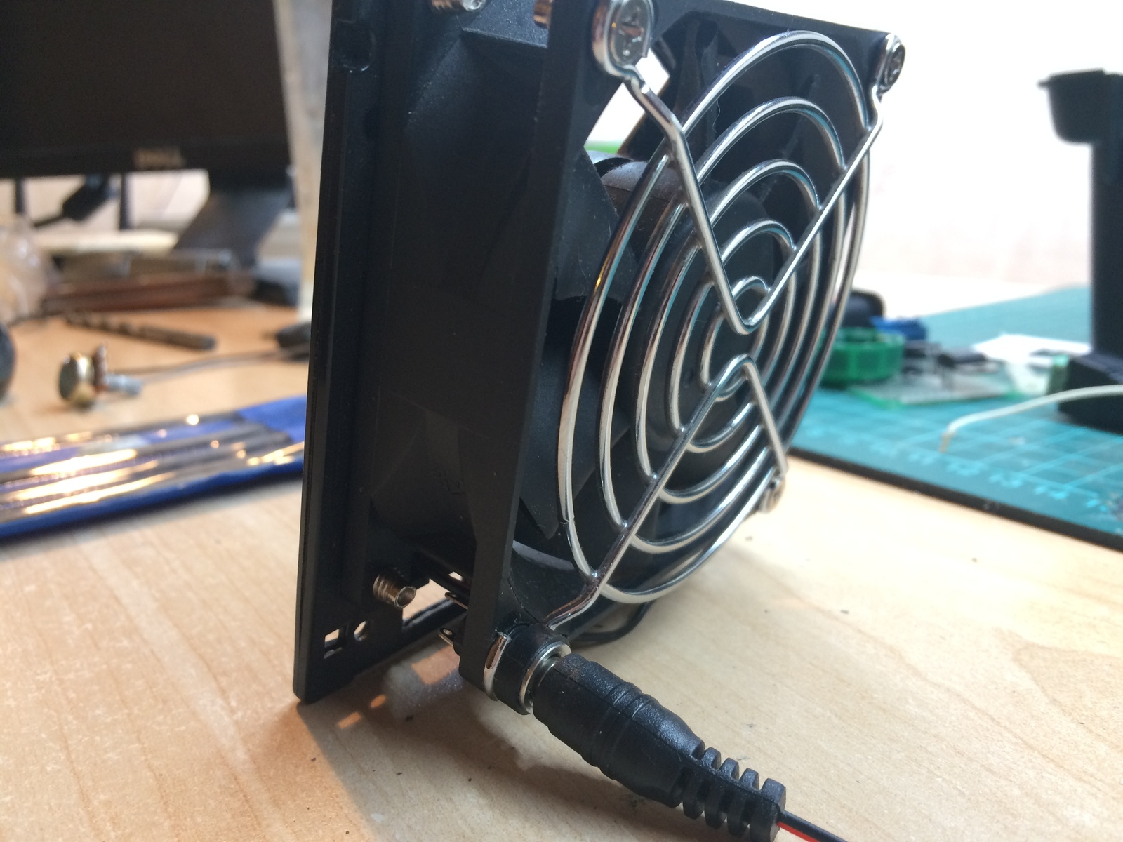 Desktop fan with USB ports ver. - My, Do it yourself, With your own hands, Electronics, IT, Longpost, Rukozhop, Boredom, Hobby