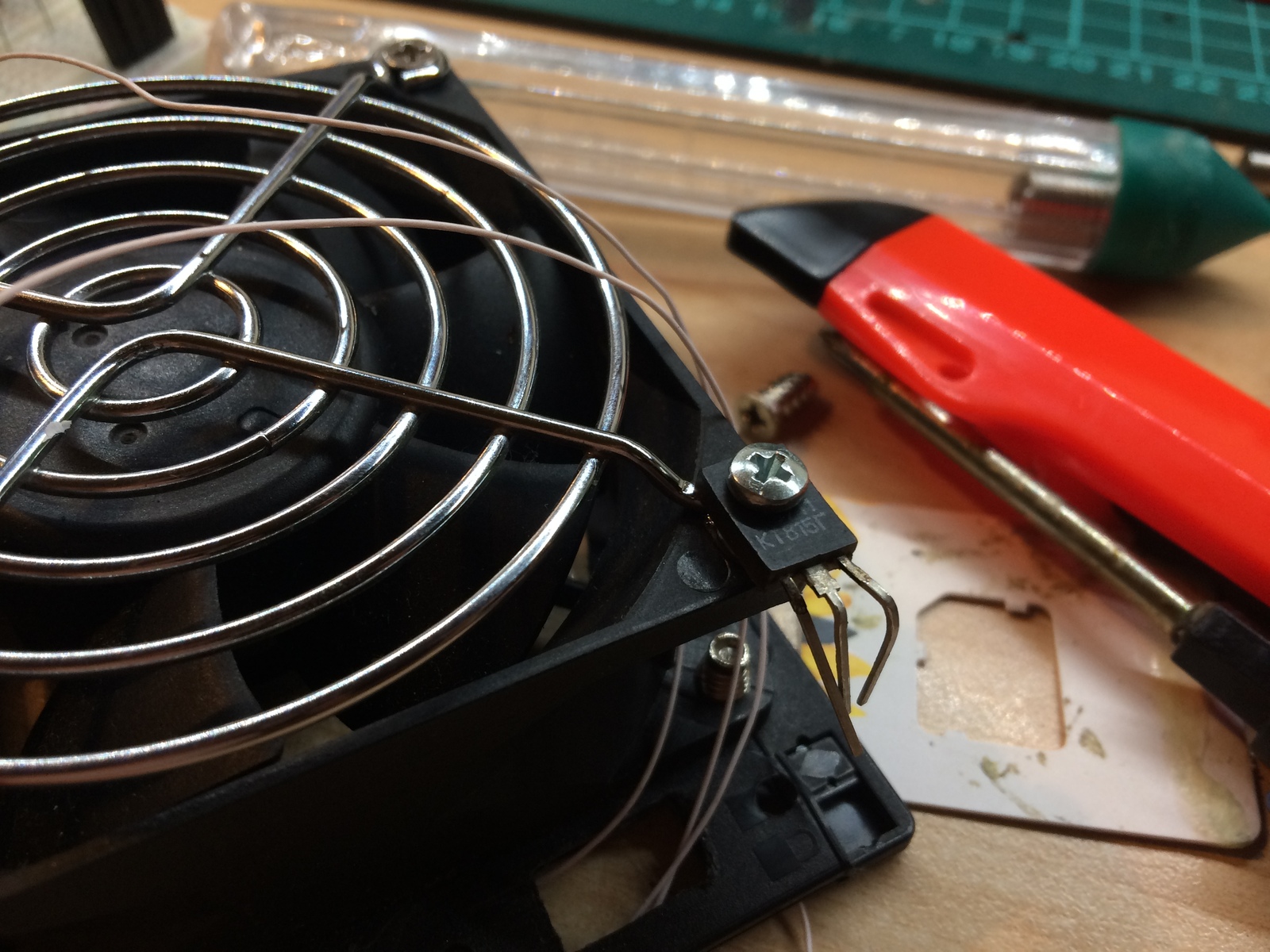 Desktop fan with USB ports ver. - My, Do it yourself, With your own hands, Electronics, IT, Longpost, Rukozhop, Boredom, Hobby