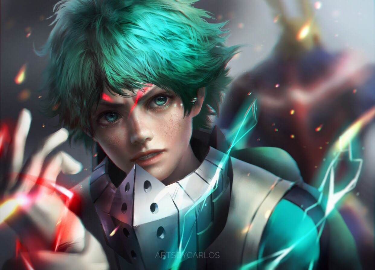 Deku - Anime Art, Аниме, Boku no Hero Academia, Midoriya izuku, Artsbycarlos