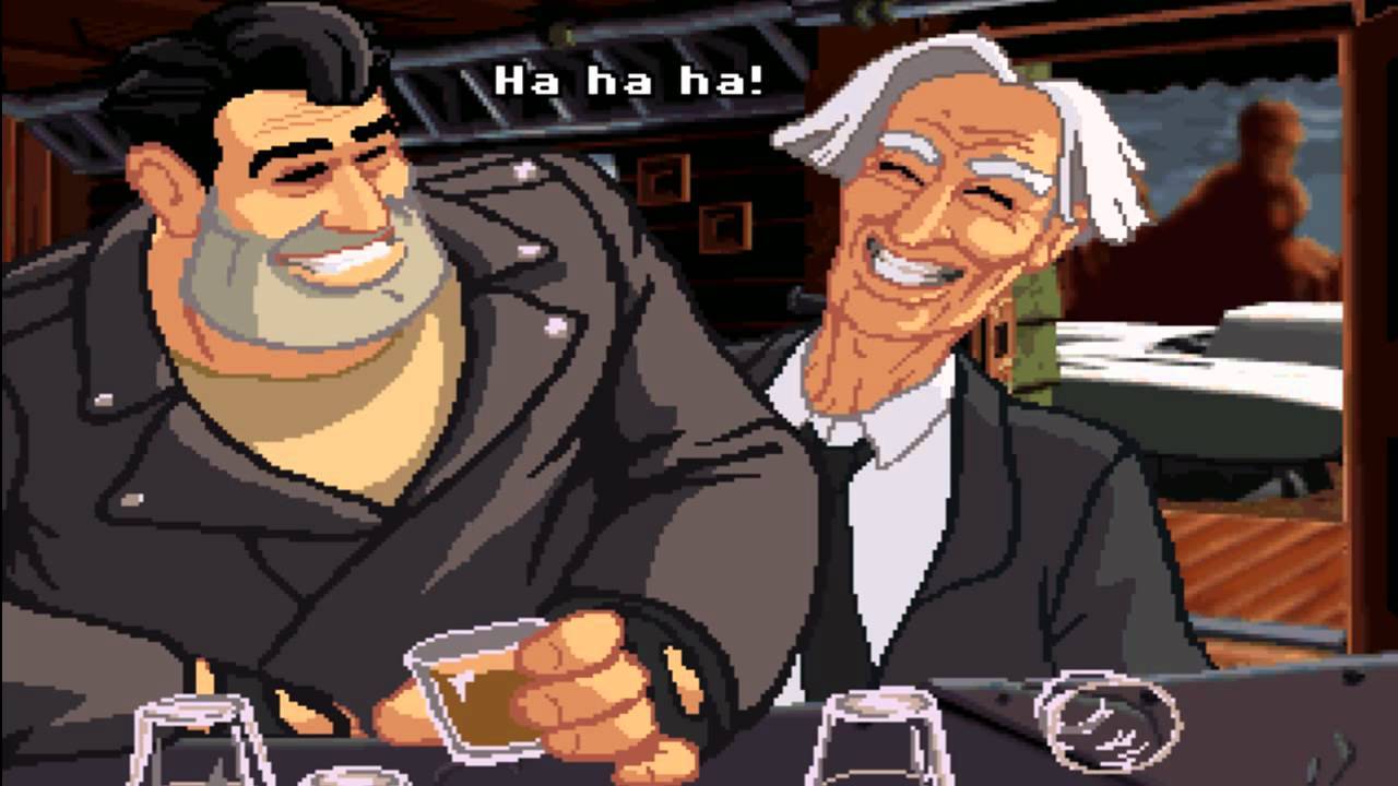 Remembering Old Games: Full Throttle - My, Remembering old games, Games, GIF, My, Longpost, Computer games, Full Throttle