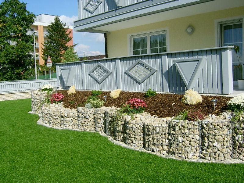 Do-it-yourself gabion fence - My, With your own hands, , , , Longpost