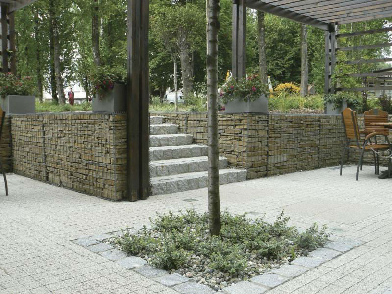 Do-it-yourself gabion fence - My, With your own hands, , , , Longpost