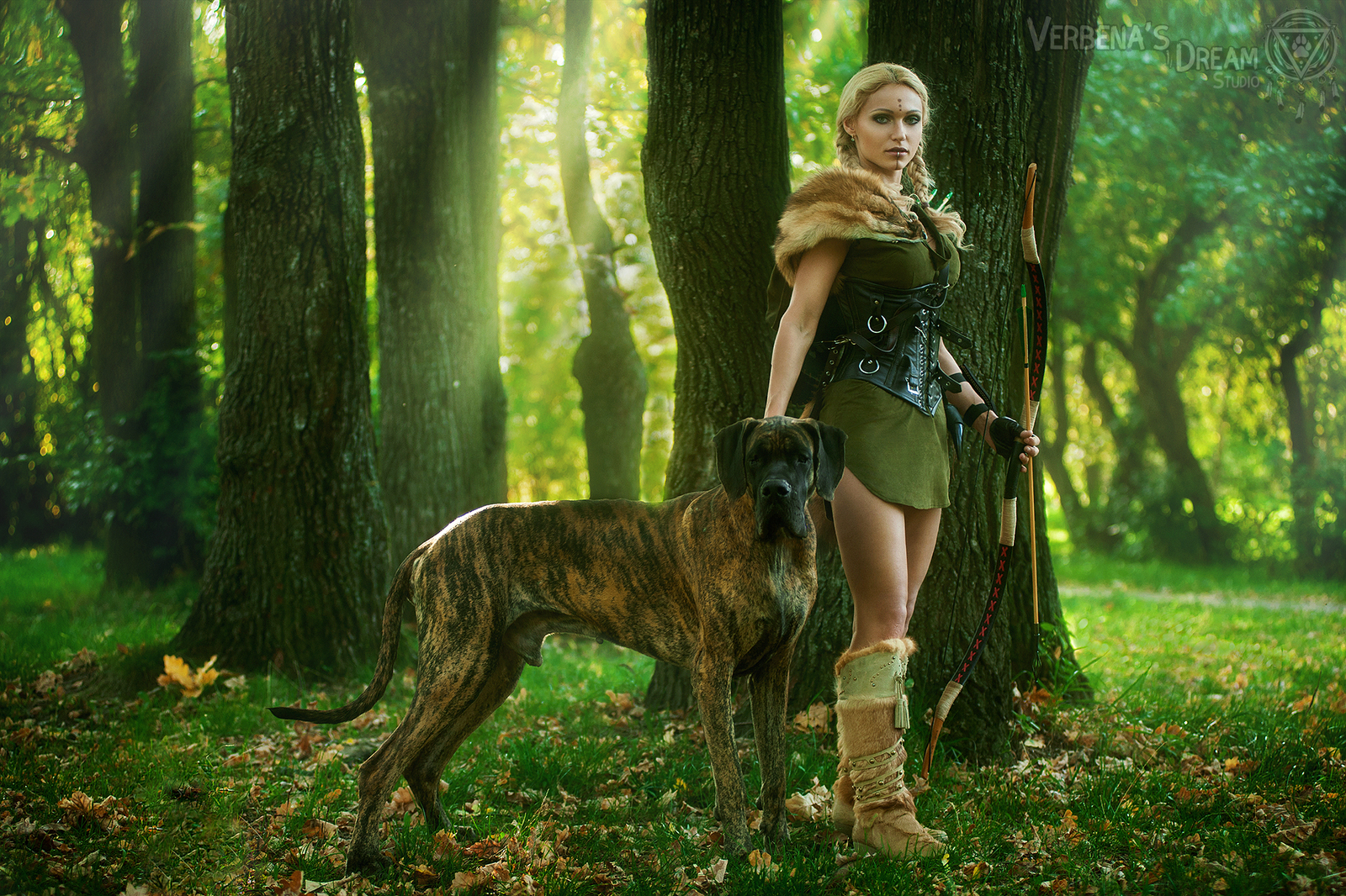 Freyja by Verbena's Dream Studio - Freyja, Лучники, Дог, Косплей, Длиннопост