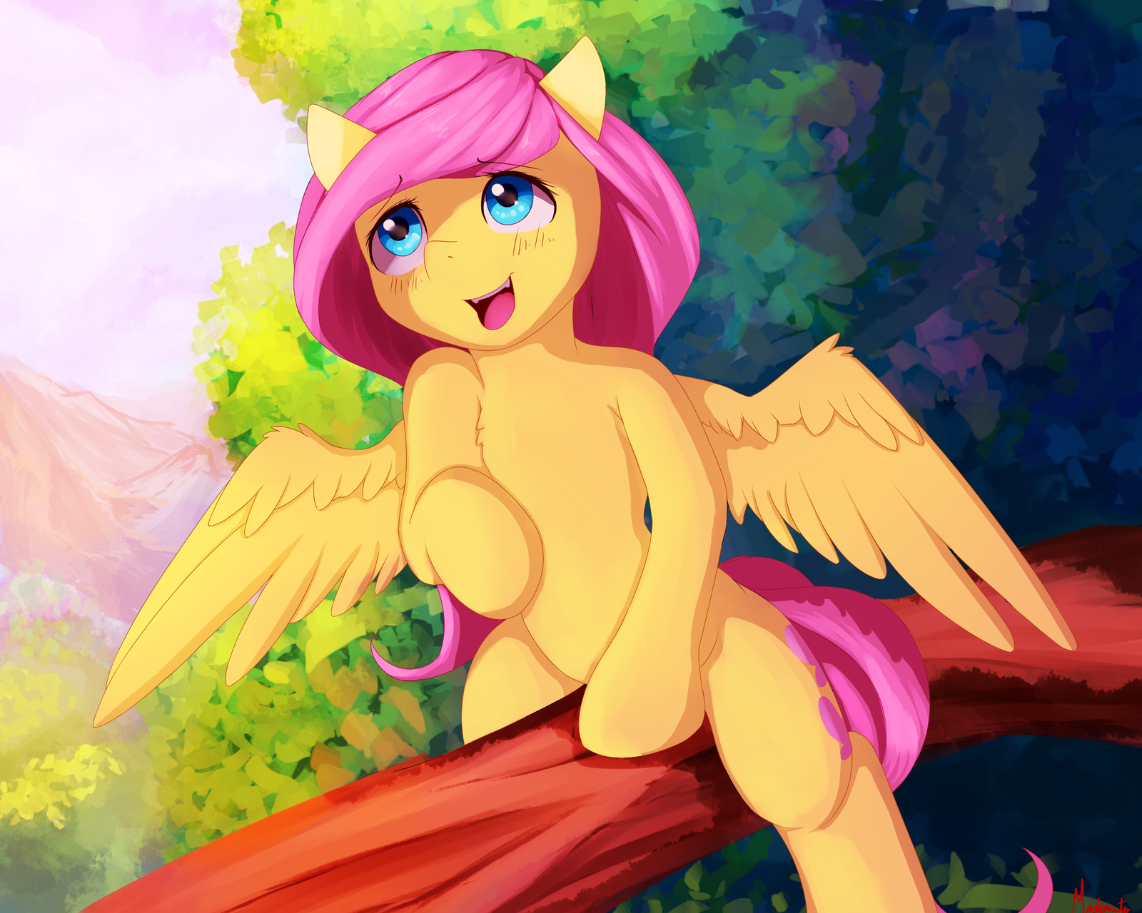 Outlook by Miokomata - My little pony, Fluttershy, Miokomata