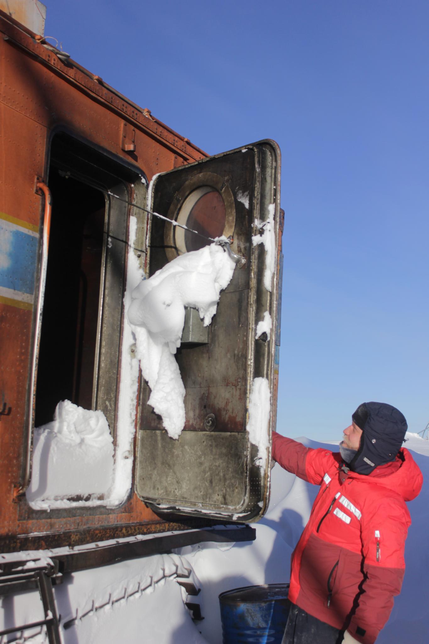 Kharkivchanka-II - My, Antarctica, , Vostok Station, Longpost, Kharkivchanka (all-terrain vehicle)