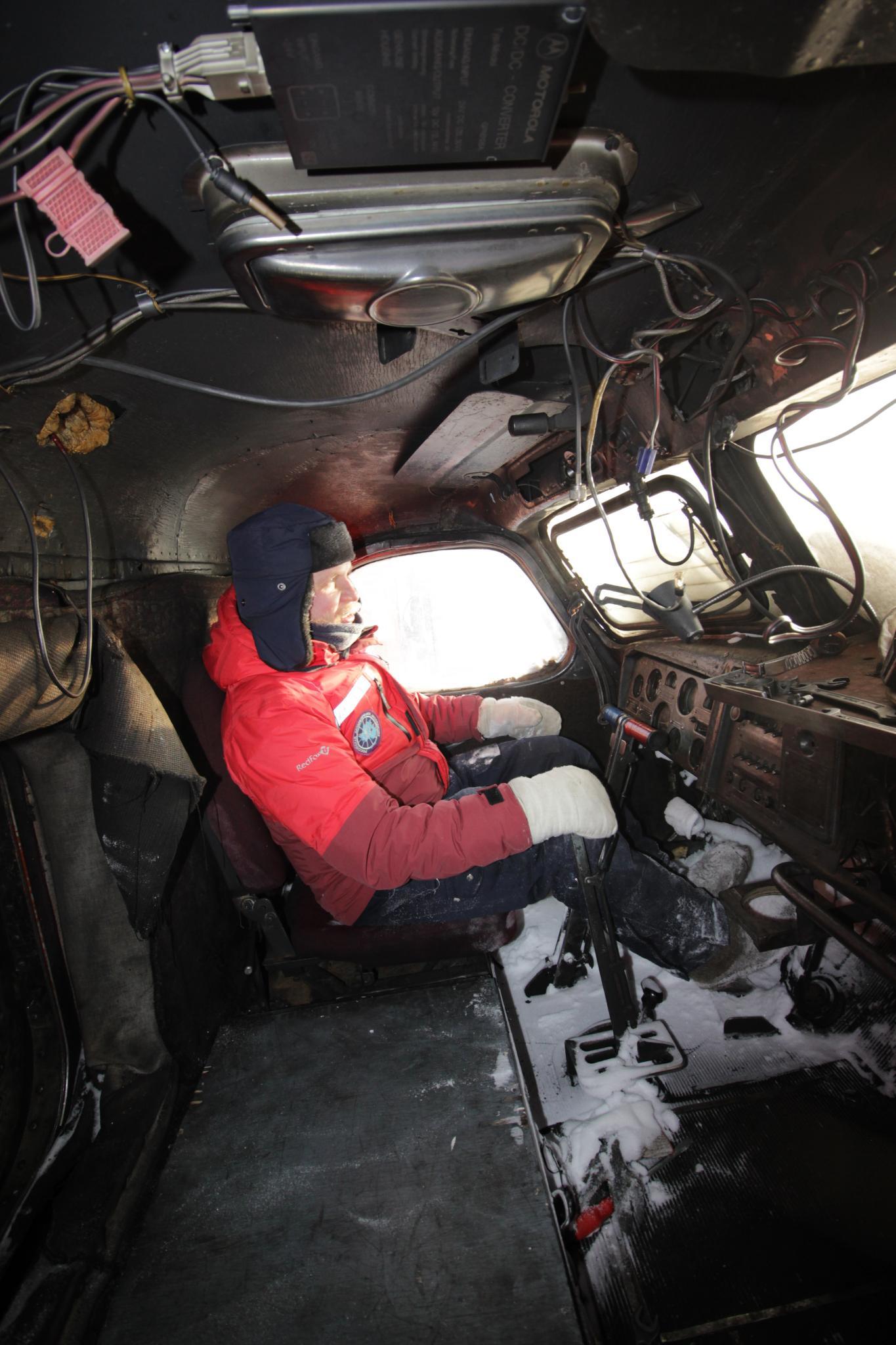 Kharkivchanka-II - My, Antarctica, , Vostok Station, Longpost, Kharkivchanka (all-terrain vehicle)