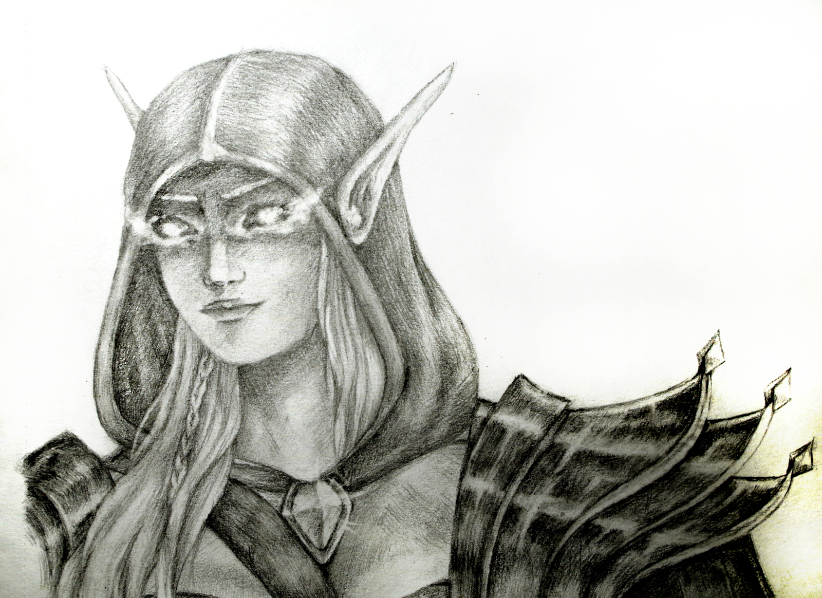 Still alive Sylvanas - My, World of warcraft, Sylvanas Windrunner, Pathfinder, Elves, Art