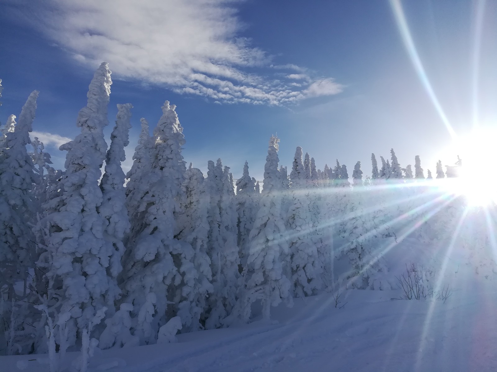 Sheregesh. - My, Sheregesh, Winter, Snow