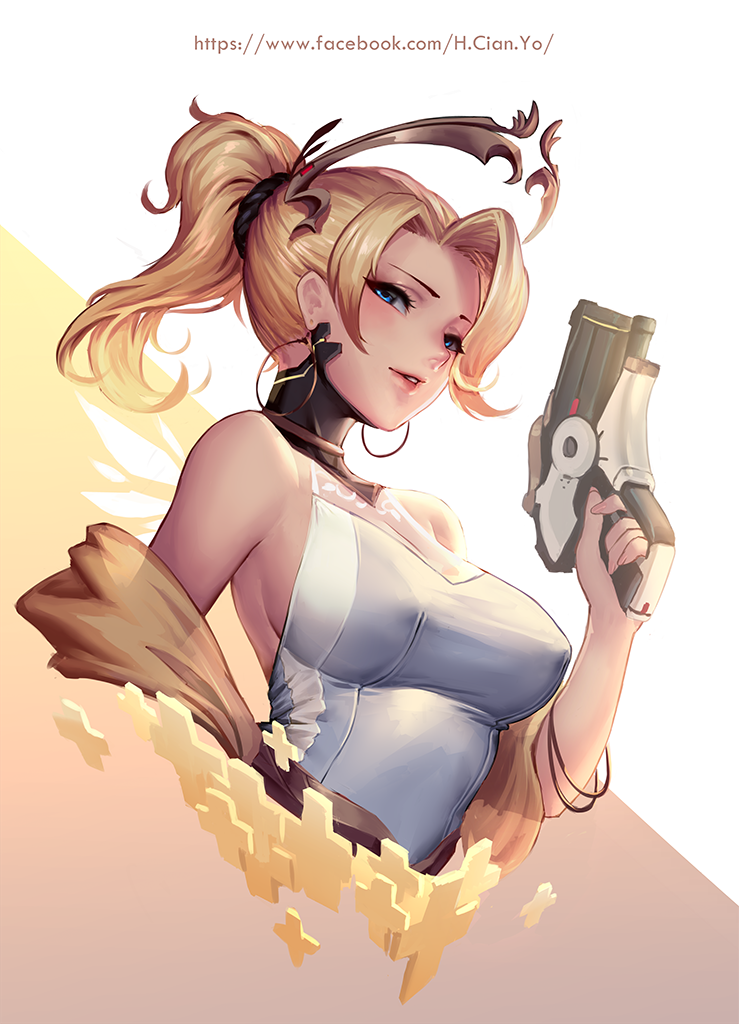 Mercy - Mercy, , Art, Overwatch