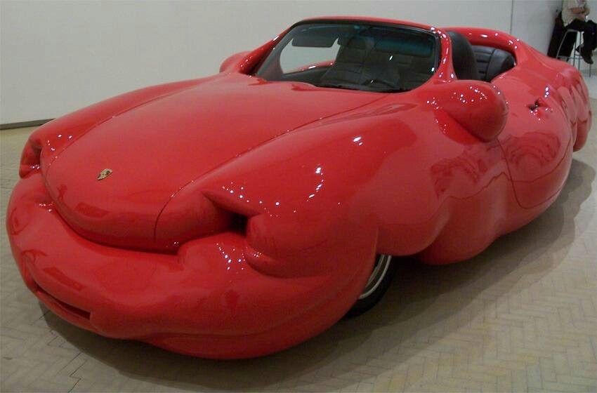 Obesity... - Porsche, Museum, Installation