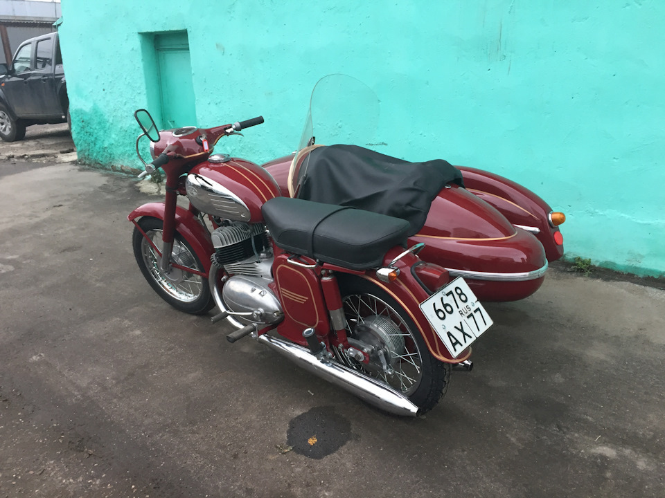 Java 1970 after restoration. - Motorcycles, Java, Restoration, Drive2, Longpost, Video, Moto