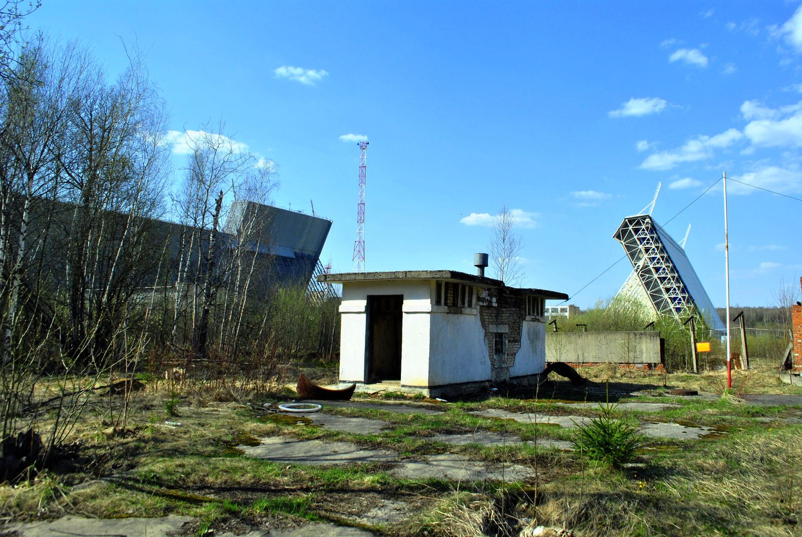 Чехов заброшенная радиолокационная станция