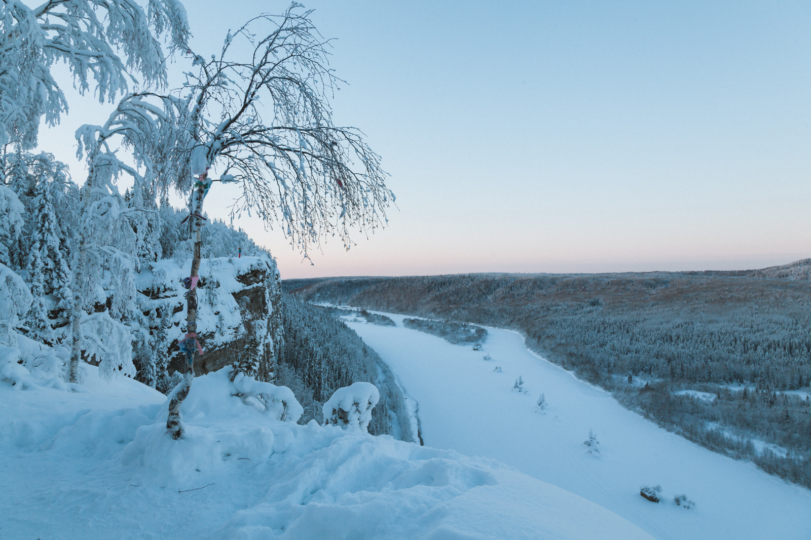 Perm region in winter: Vetlan - My, Tourism, Travels, Travel across Russia, Winter, Ural, Permian, dawn, Longpost