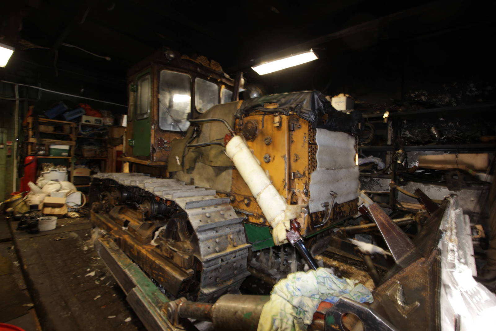 Smoked Crocodile - My, Antarctica, Vostok Station, Armored vehicles, Ukrainians, Longpost