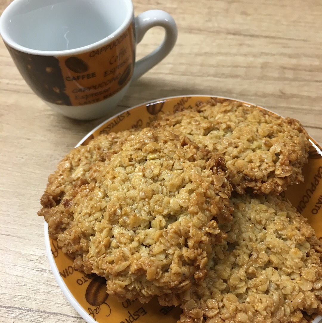 Oatmeal cookies for the lazy - My, Food, Recipe, Cookies, Cooking, , Bakery products, homemade baking, Longpost