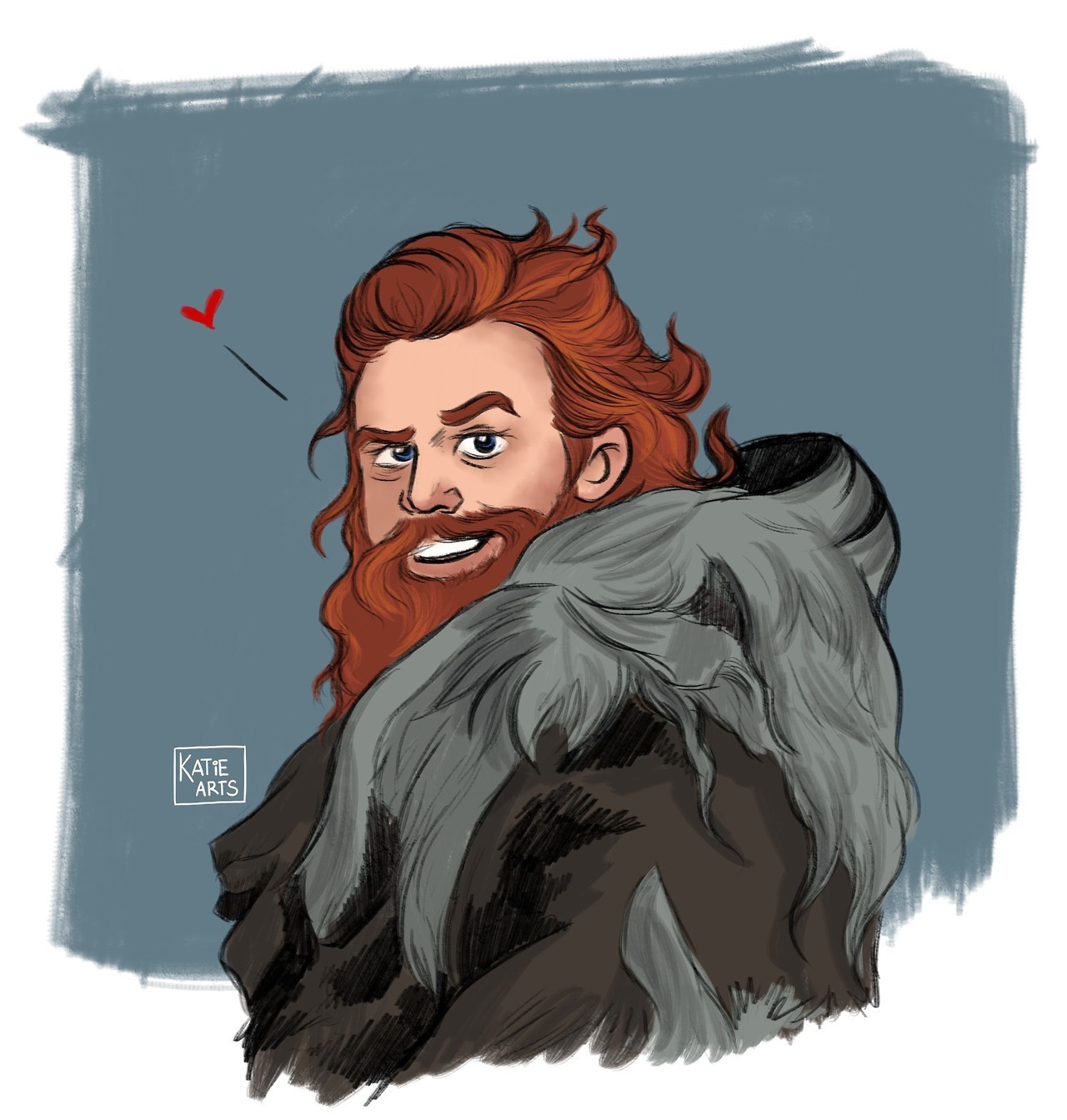 Beautiful Tormund post - Game of Thrones, Tormund, Brienne, Art, Longpost