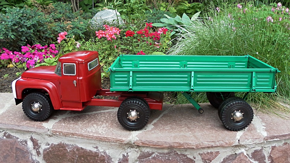 USSR toys. Big iron trucks - Made in USSR, Toy car, Drive2, Longpost, Collection