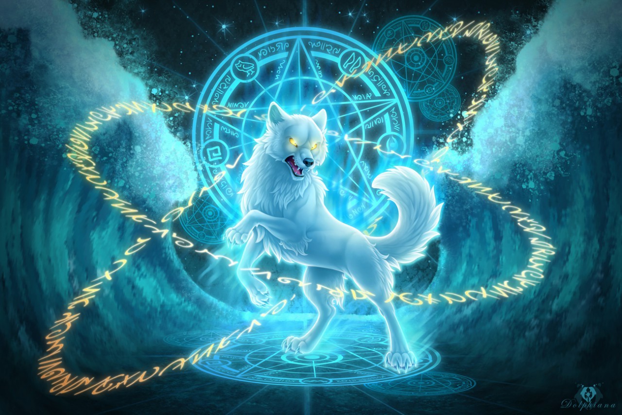 Awakened Powers - Dolphiana, Furry, Art, Furry feral