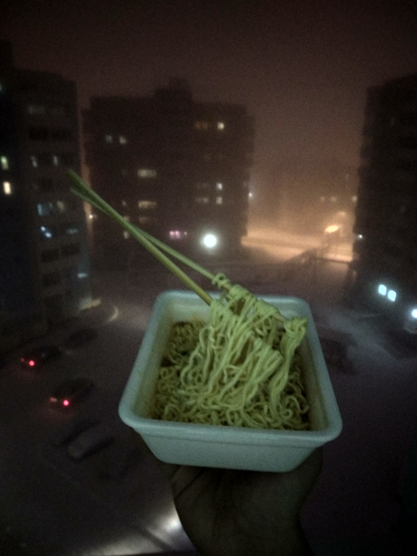 Left the noodles to cool in Yakutsk - My, Yakutsk, Cold, Noodles, Doshirak, Business trip, First post, Longpost