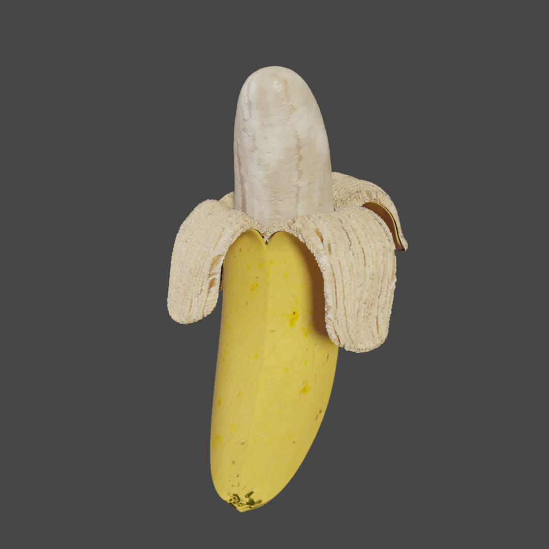 Banana2.0 - My, Blender, 3D blender, 3D, Banana