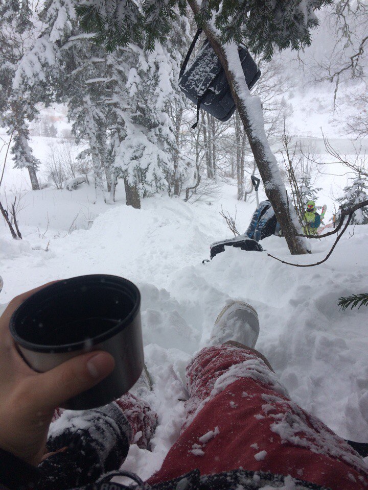 First trip of the season to Lago-Naki - My, The mountains, Snowboard, Snow, Nature, Drive, Travels, Lago-Naki plateau, beauty of nature, Longpost