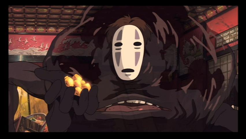 When you're handsome and trying to pick up a girl - , Gold, Girls, Kaonashi, Spirited Away