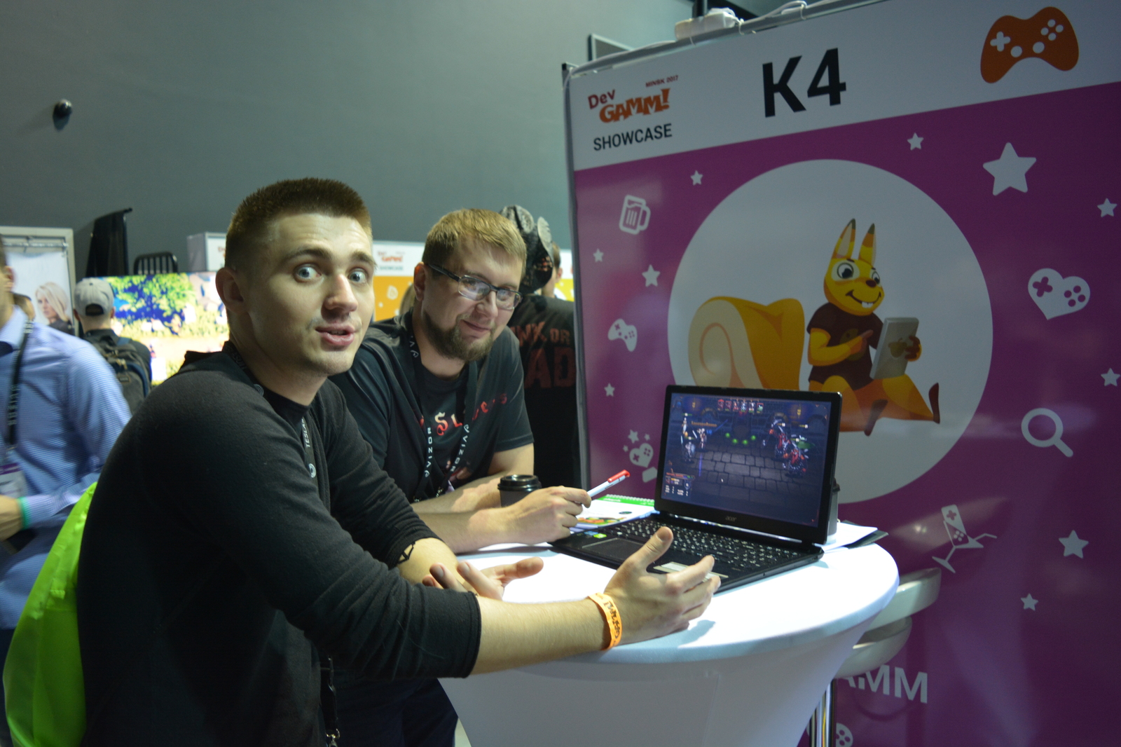 DevGAMM Minsk 2017 or my first showcase - My, Devgamm, Showcase, Gamedev, Indiedev, Indiegamedev, , Pixel Art, Longpost