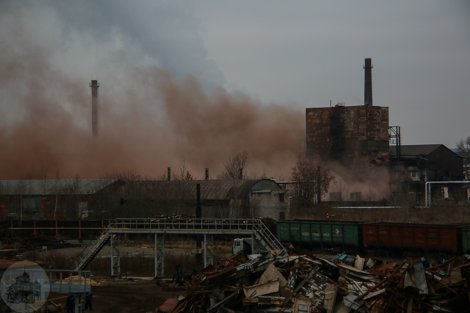 Explosion in Izhevsk, 11/25/2017 - My, Izhevsk, Explosion, , Izhstal, Video, Longpost