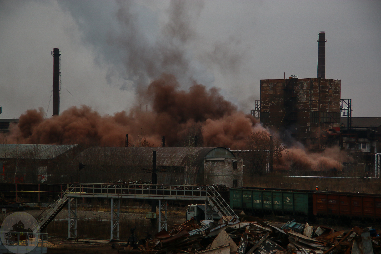 Explosion in Izhevsk, 11/25/2017 - My, Izhevsk, Explosion, , Izhstal, Video, Longpost