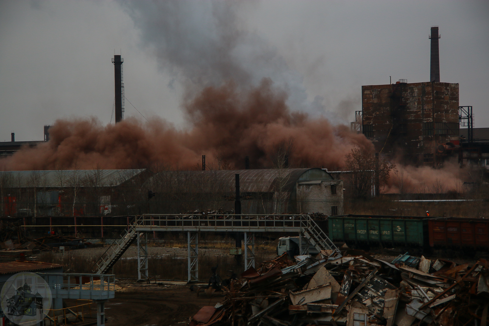 Explosion in Izhevsk, 11/25/2017 - My, Izhevsk, Explosion, , Izhstal, Video, Longpost