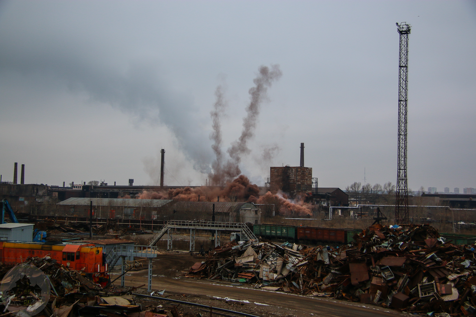 Explosion in Izhevsk, 11/25/2017 - My, Izhevsk, Explosion, , Izhstal, Video, Longpost