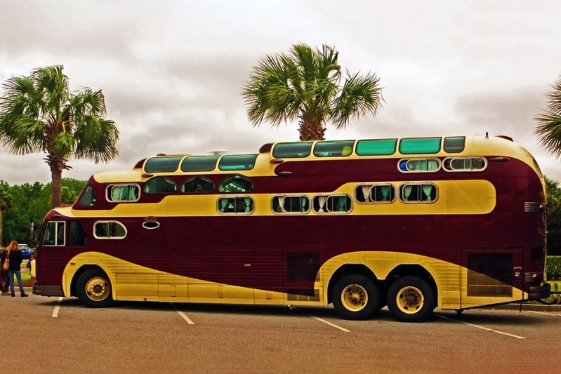 THE MOST UNUSUAL BUSES WITH A FANTASTIC DESIGN - Bus, Retrofuturism, Longpost