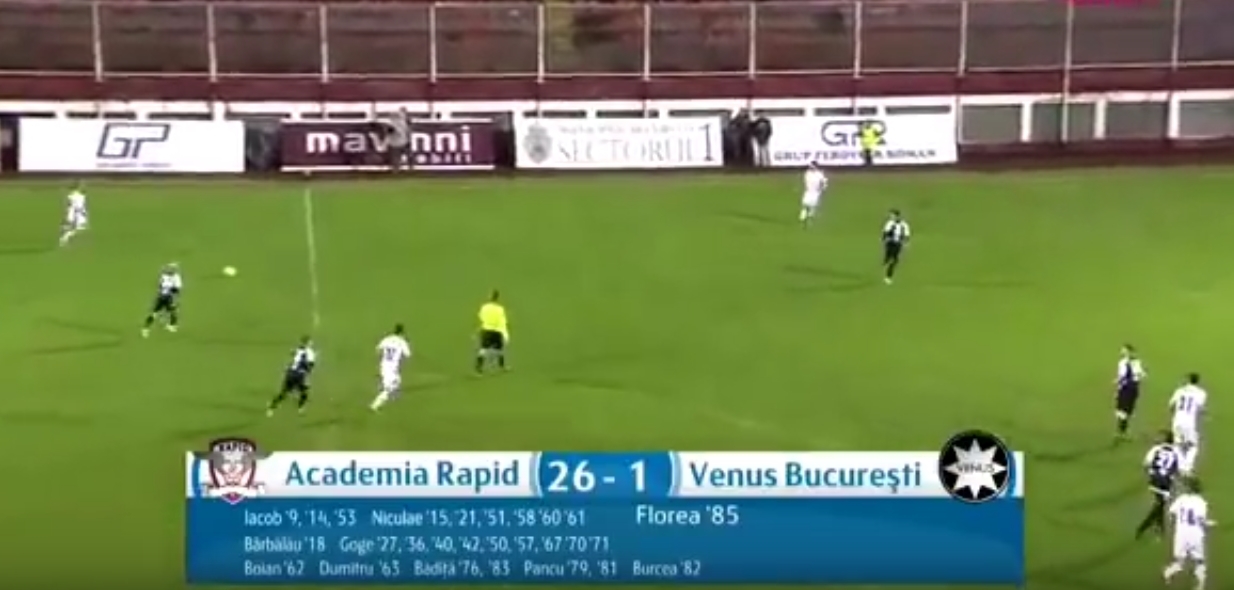 Football is equal to hockey, or Romanian Football Championship - , , Romania, Football, Rapid, Venus