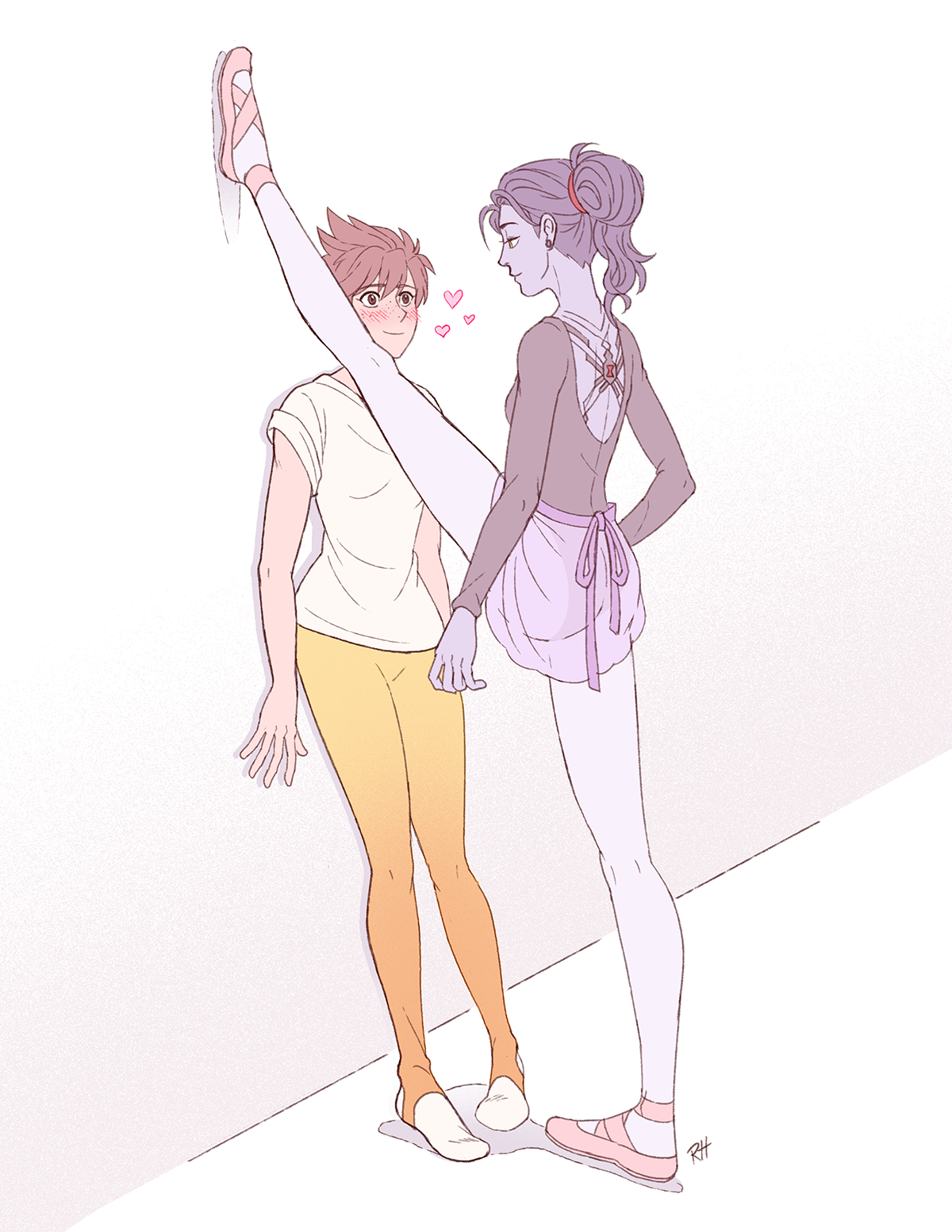 Amlie x Lena - Overwatch, Tracer, Widowmaker, , Art, 