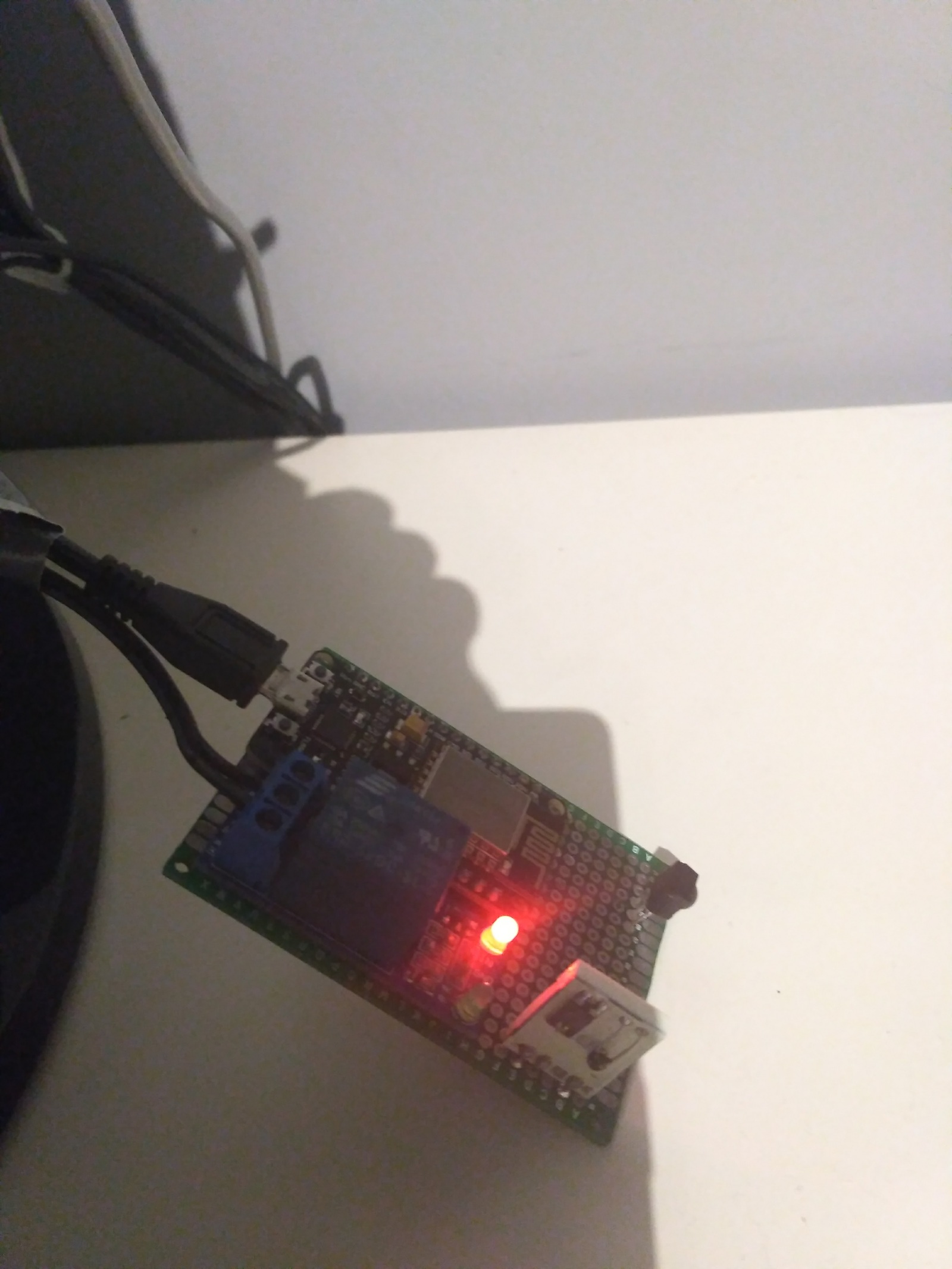 TV backlight. - My, Led, TV set, TV remote, With your own hands, Nodemcu, Longpost