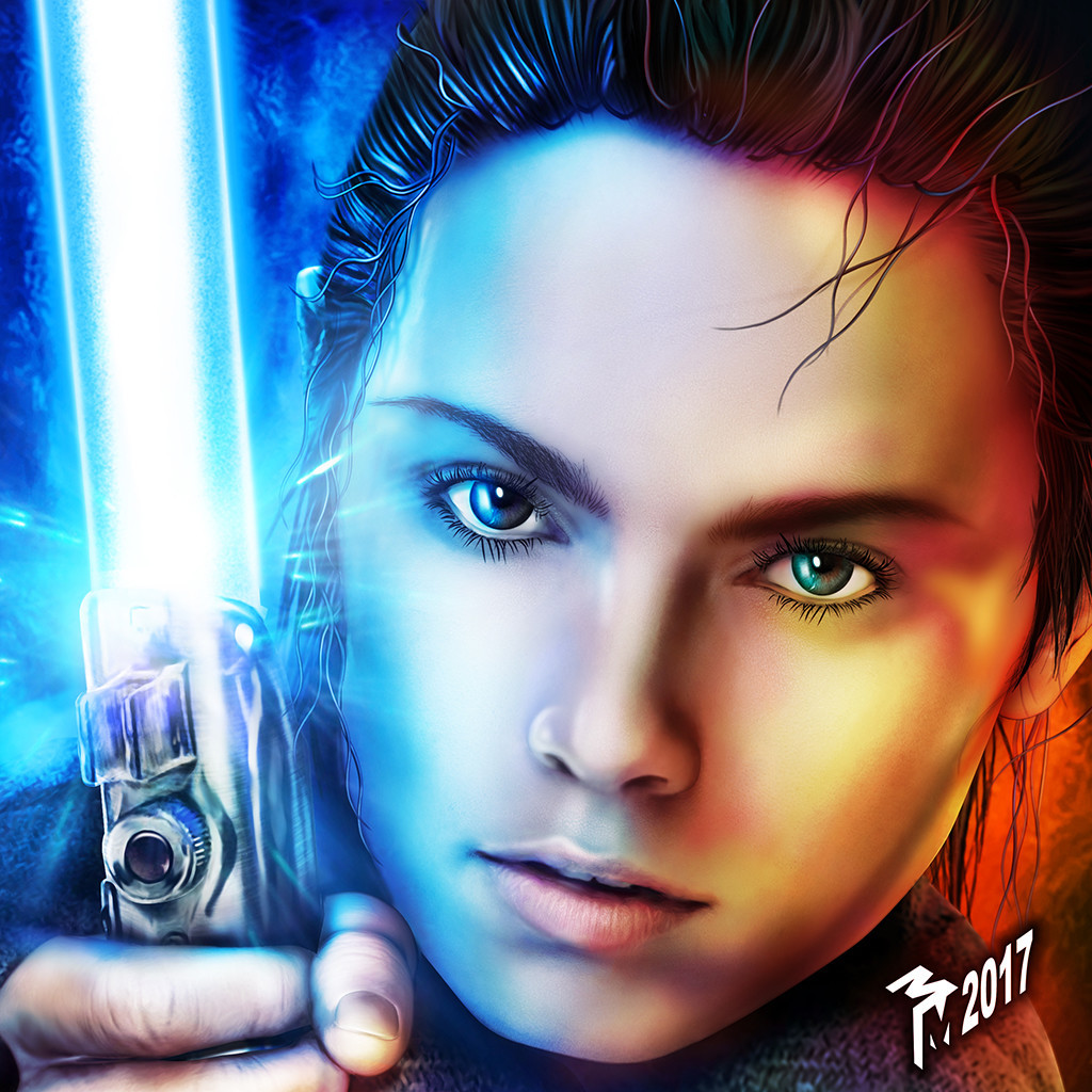 Some art from Mark Armstrong - Star Wars, Art, Princess Leia, , Han Solo, Rey, Luke Skywalker, , Longpost