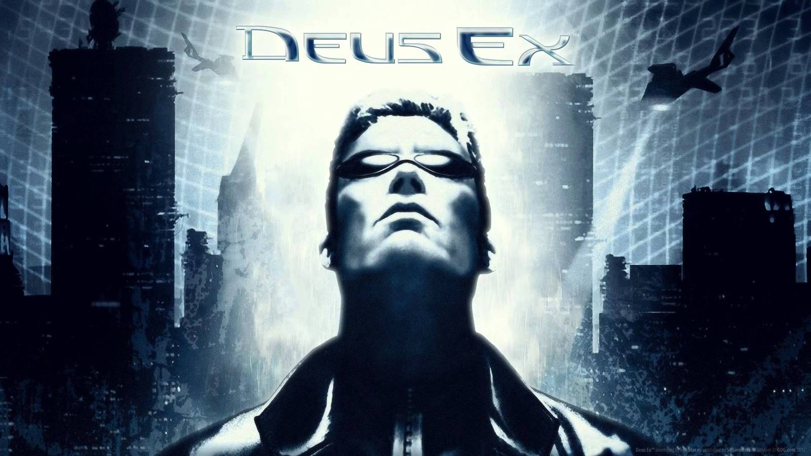 [Games-2000] DEUS EX - God from... nanoimplants!? - My, Deus Ex, Games, Games of the 2000s, RPG, Stealth, Shooter, Overview, Longpost, Video, GIF