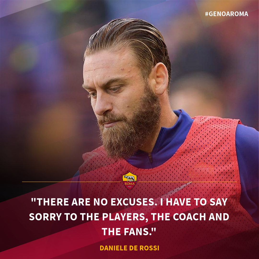 The vile act of the Roma player, for which he was punished thanks to the video replay system! - Football, Serie A, Daniele De Rossi, Meanness, Simulation, Justice, GIF