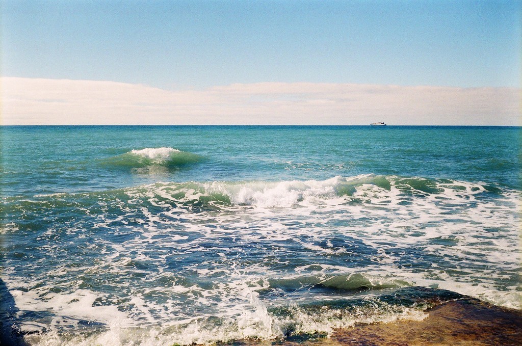 Fujicolor Superia 200 - My, The photo, Film, Nature, Sea, Blackpool, Shift8m, Fujifilm, Longpost