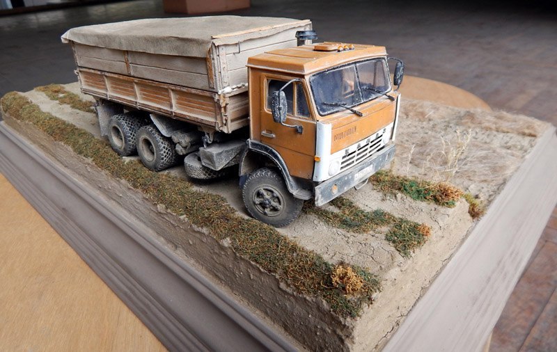 Amazing accuracy - Modeling, Road accident, Diorama, Longpost