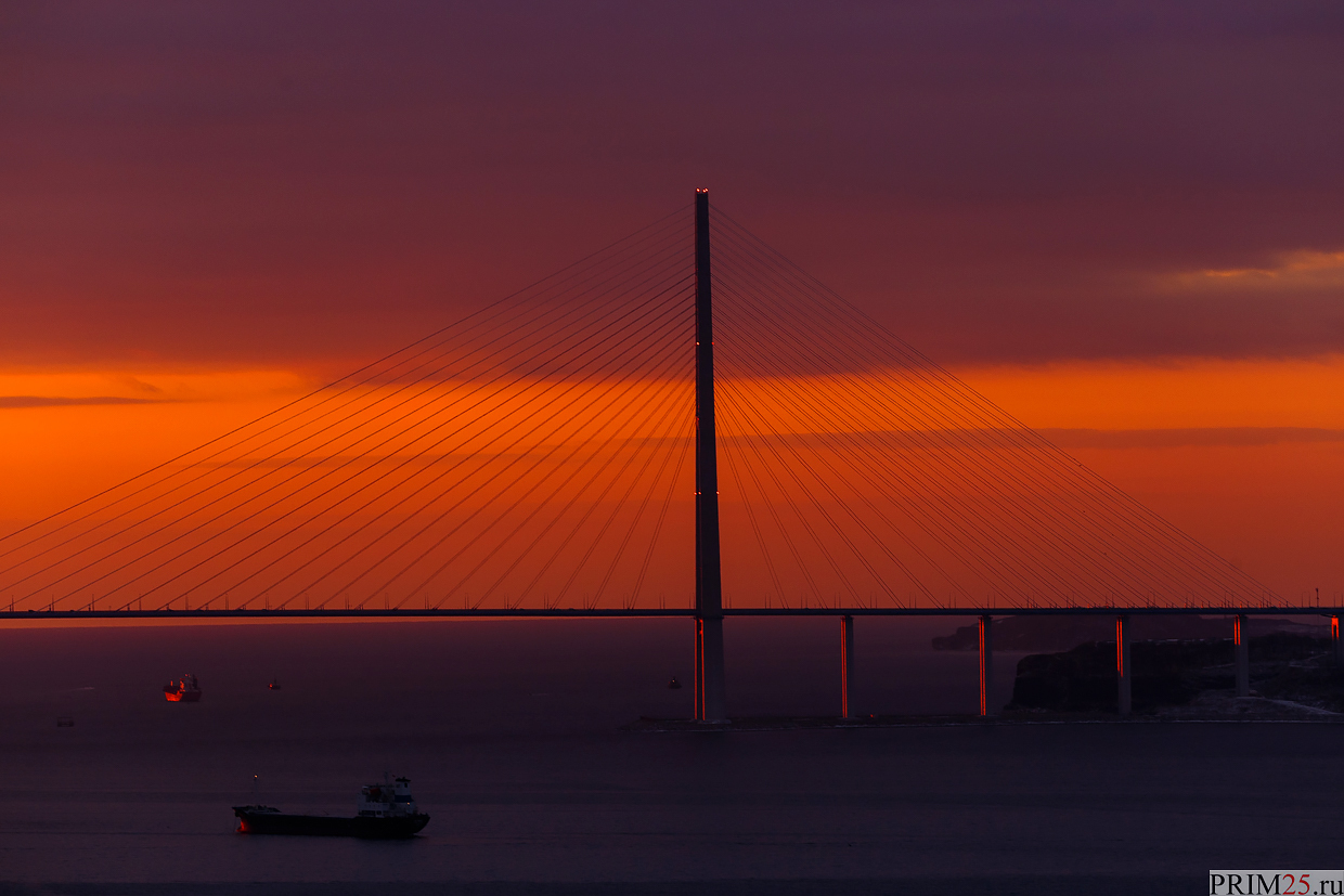 Sopka Krestovaya: the best place to capture sunrise - My, Vladivostok, , Primdiscovery, , Golden Bridge, Russian Bridge, Golden Horn Bay, Longpost