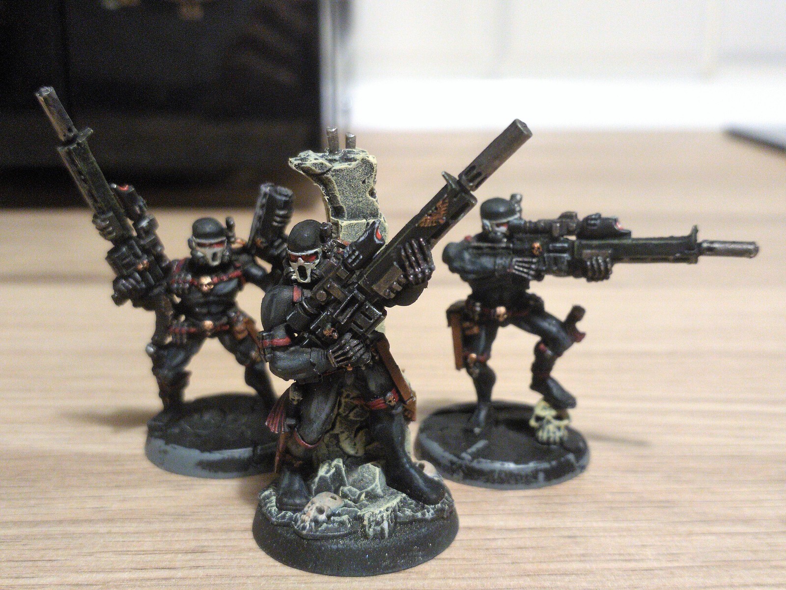 Game AM/IN: Vindicare assassins - My, Wh miniatures, Warhammer 40k, Painting miniatures, Miniature, Longpost