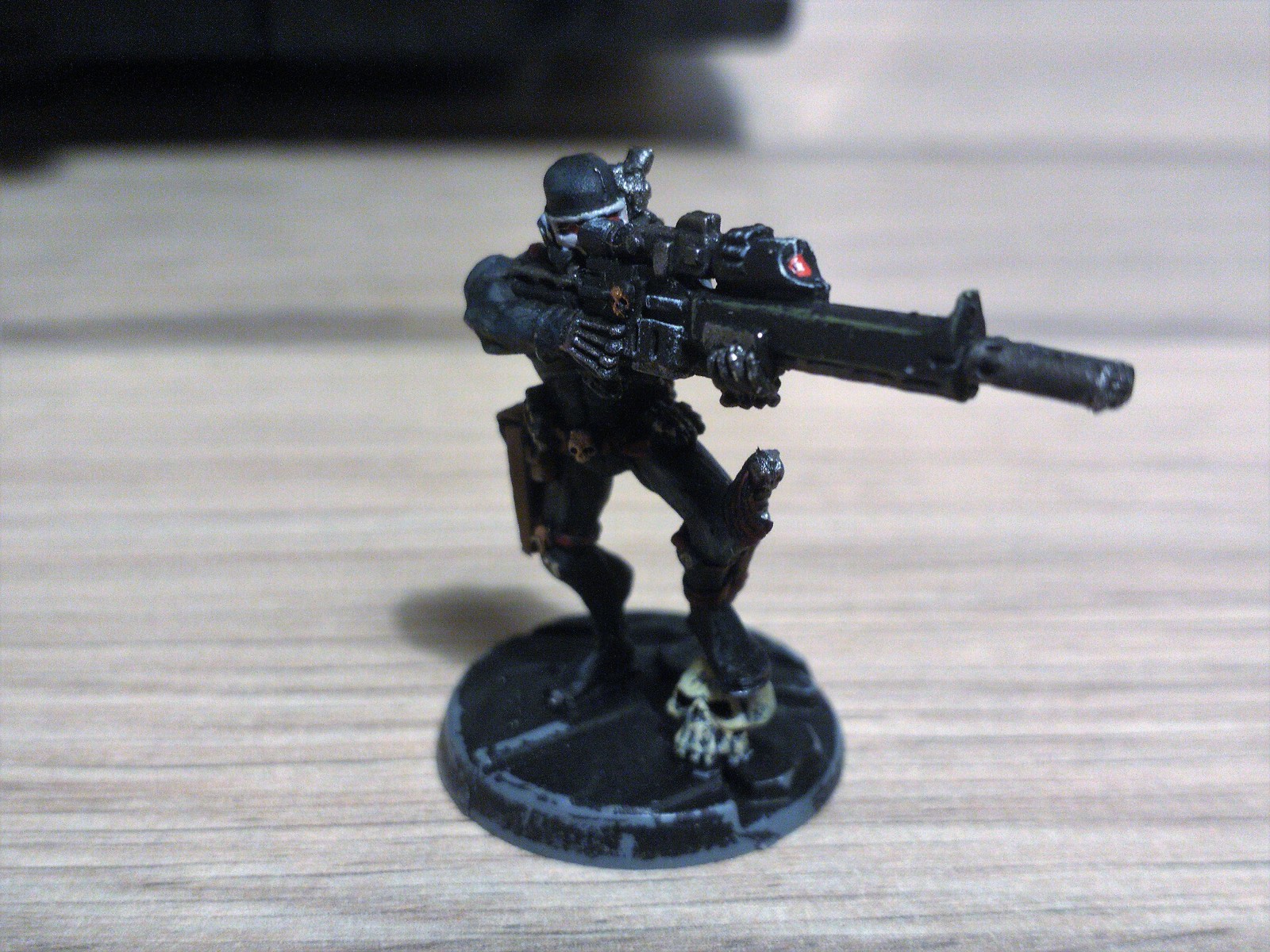 Game AM/IN: Vindicare assassins - My, Wh miniatures, Warhammer 40k, Painting miniatures, Miniature, Longpost