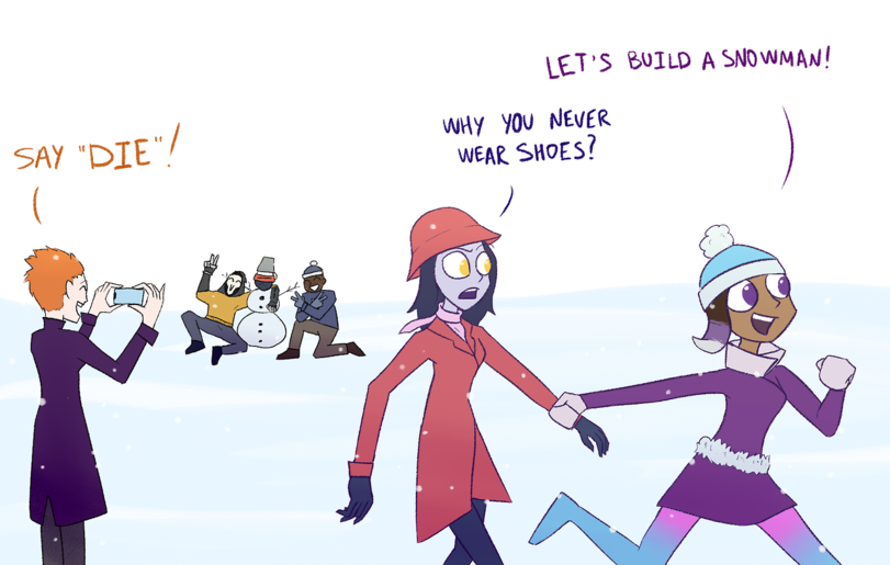 First snow - Overwatch, Widowmakerdaily, Comics, Longpost