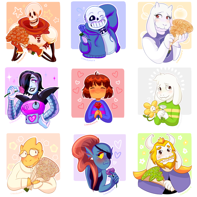 Roses for everyone! - Undertale, the Rose, , Characters (edit), Tag